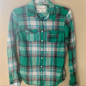Green Aeropostale Flannel